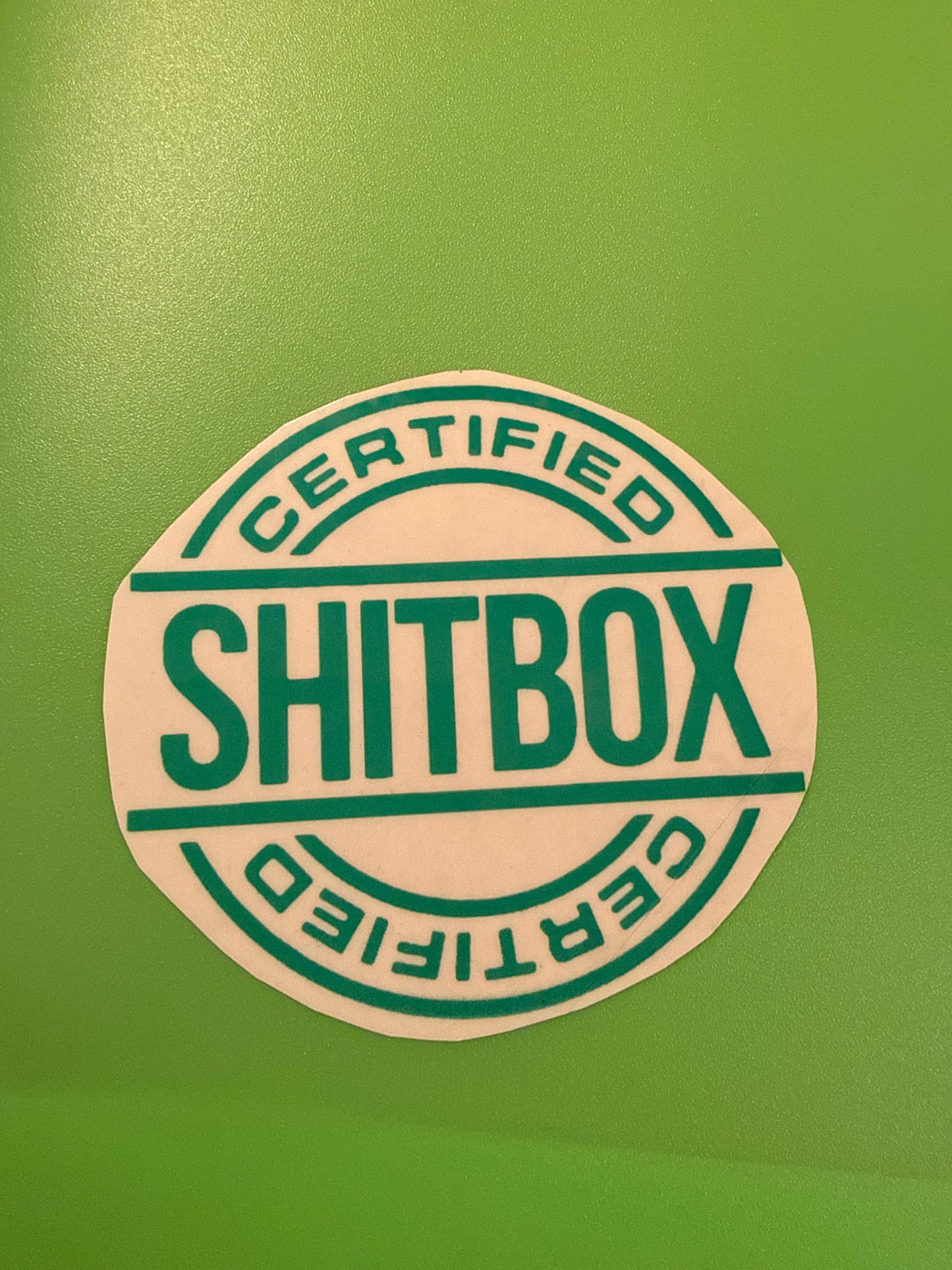 Certified Shitbox