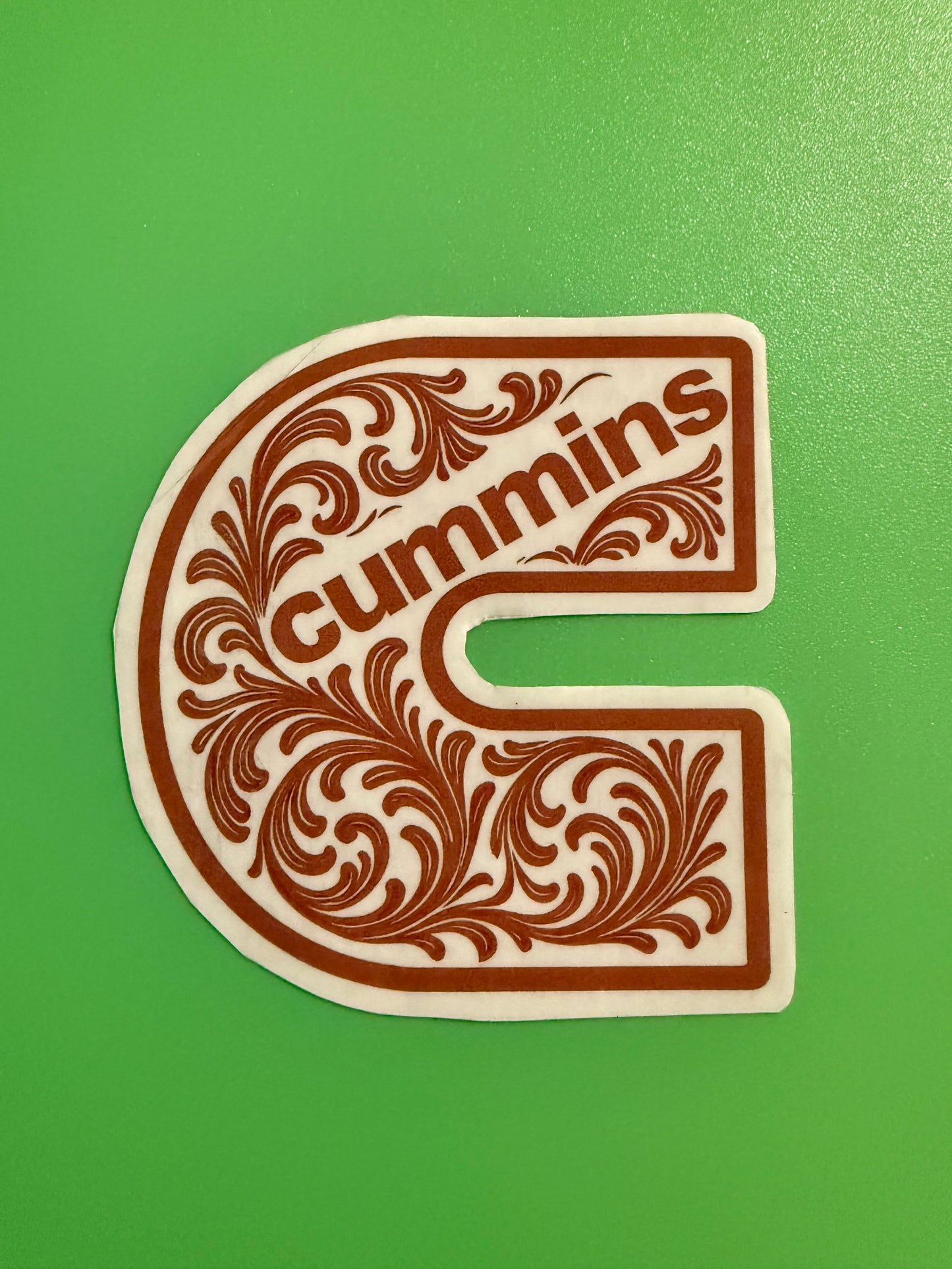 Tooled Leather Cummins