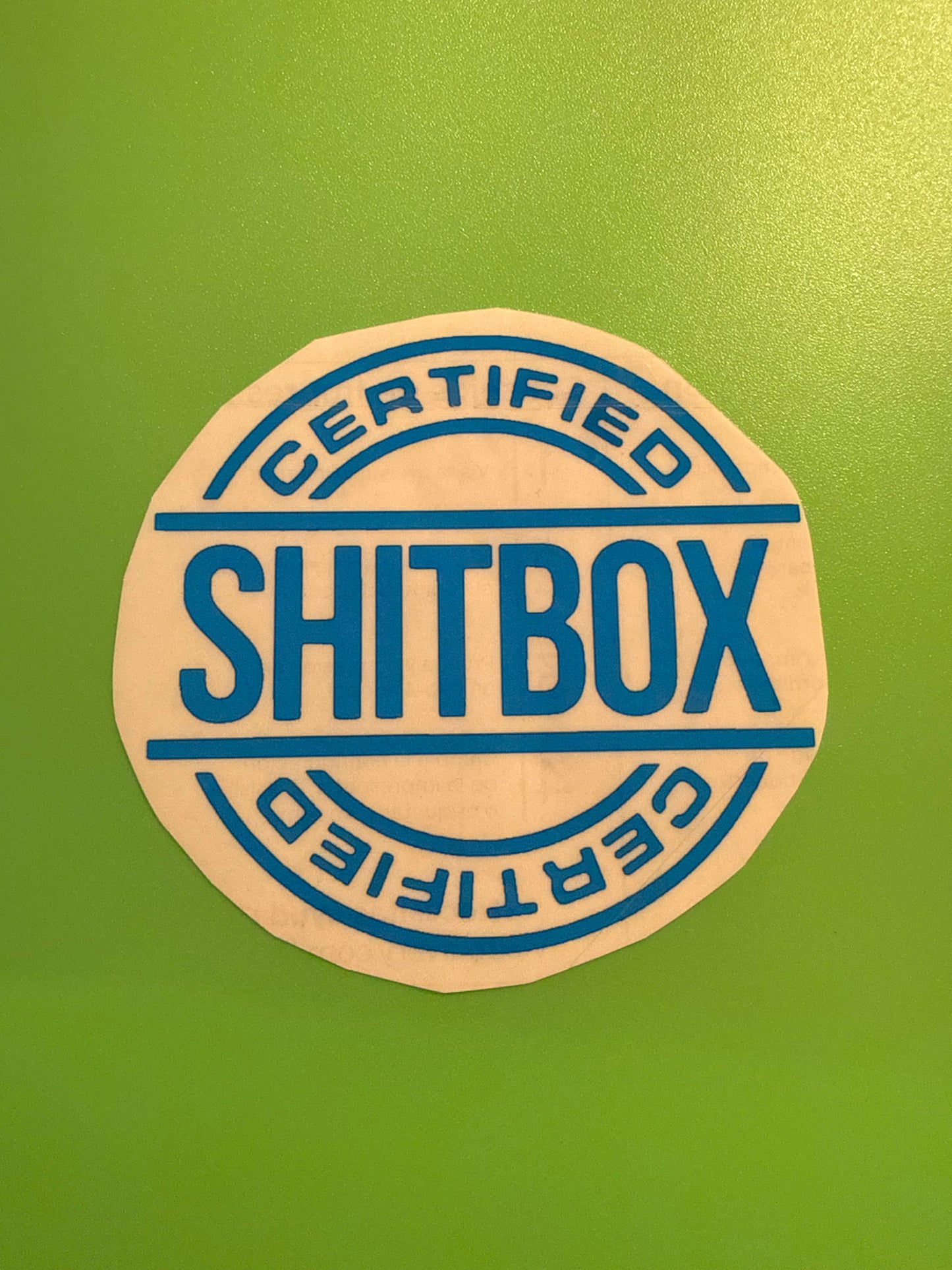 Certified Shitbox